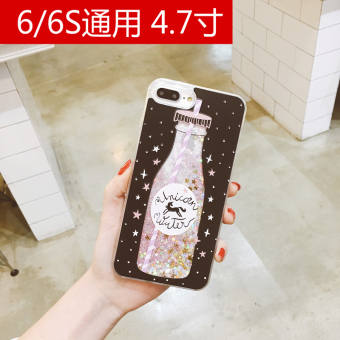 Gambar Iphone6plus 6plus cairan apel all inclusive lembut penutup shell telepon