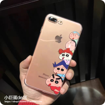 Gambar Iphone6s 7plus penuh merayap soft shell shell telepon kartun