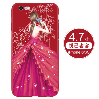 Gambar Iphone6splus Karakter Silikon Merah Enam Softcase Casing HP