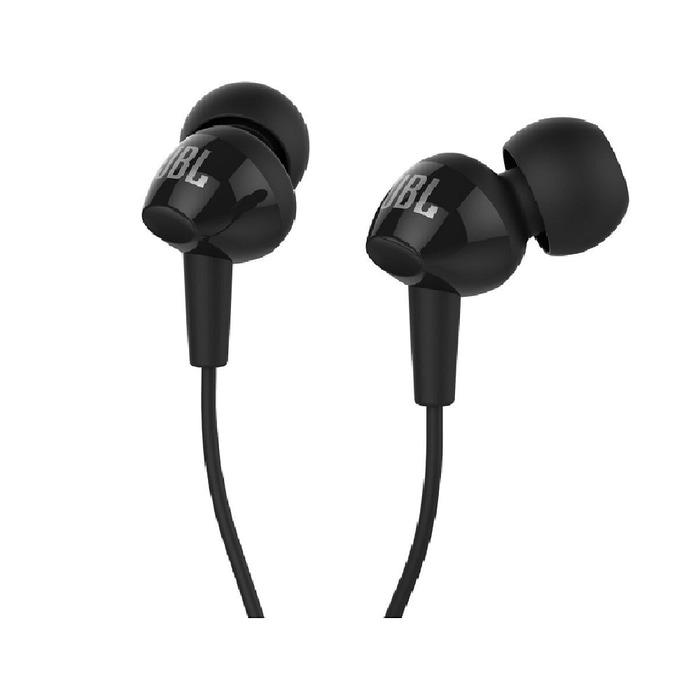 JBL C100SI / C100 SI In-Ear Headphones with Mic - Black