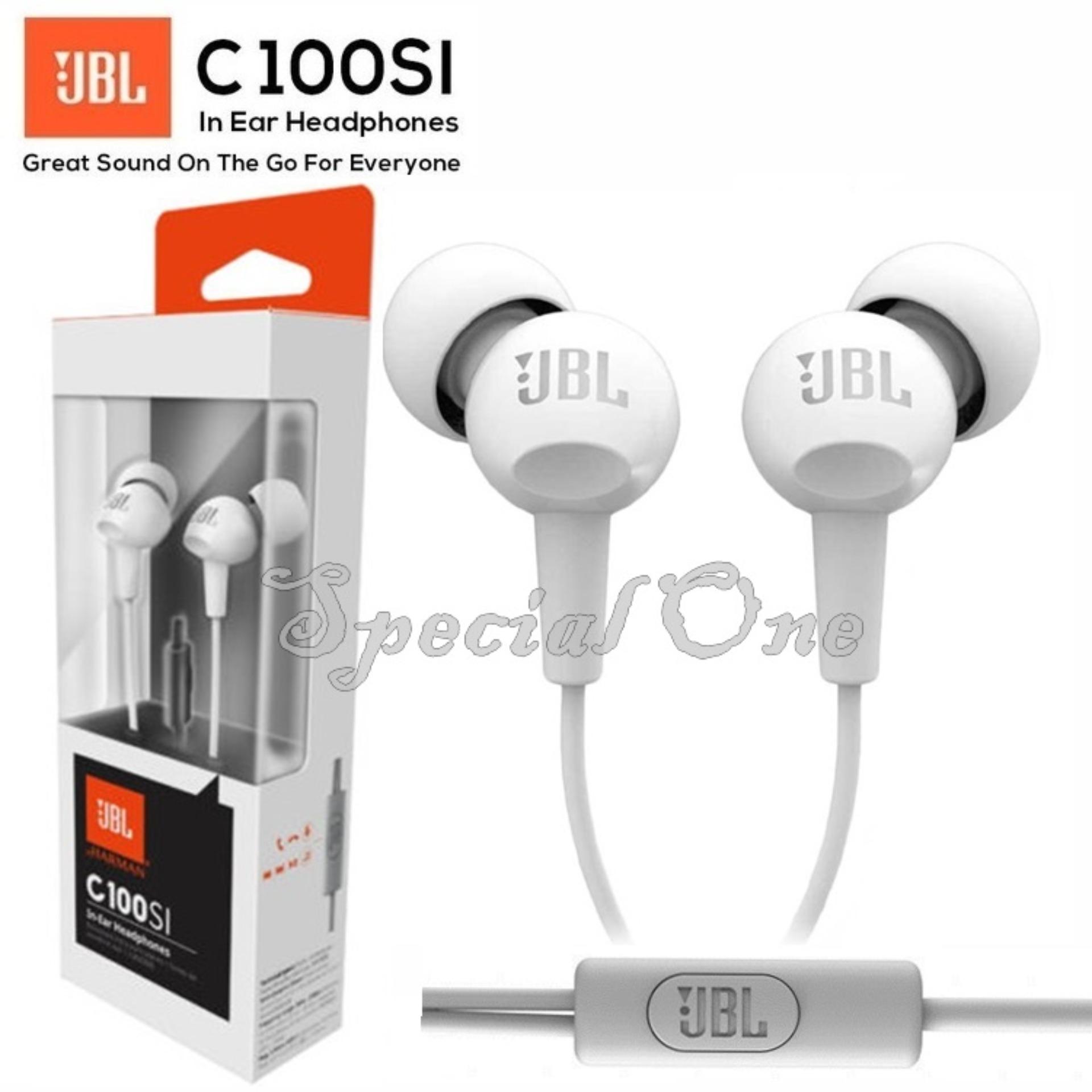 JBL C100SI Special One In-Ear Headphones with Mic / Headset JBL - Black