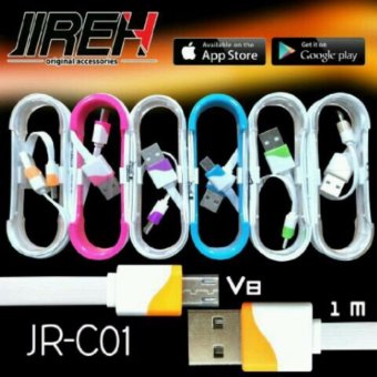 jireh Kabel Data Charger Micro USB jrc01 - warna random  