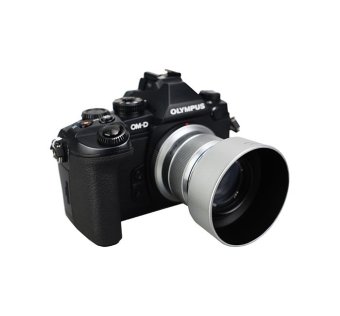 ... JJC LH-J40B Silver Lens Hood For Olympus M.Zuiko Digital 45mm 1: ...