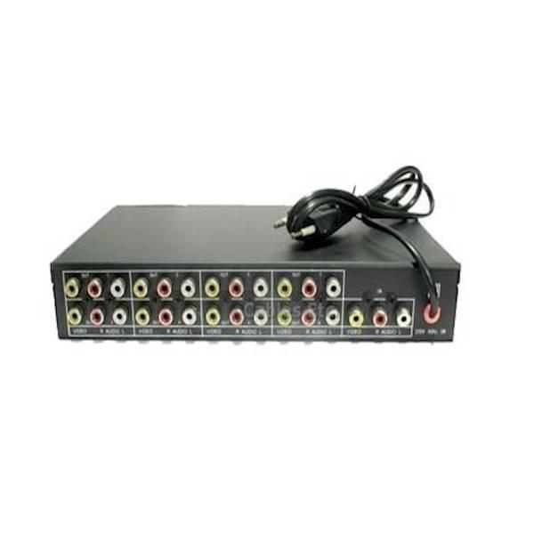 JUAL Audio Video AV SPLITTER SPLITER DISTRIBUTOR 8 CHANNEL AMPLIFIER