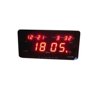 Gambar Jual Jam Digital LED Clock CX 2158 ( Bulan+Hari+Minggu+Temperature ) LED Merah