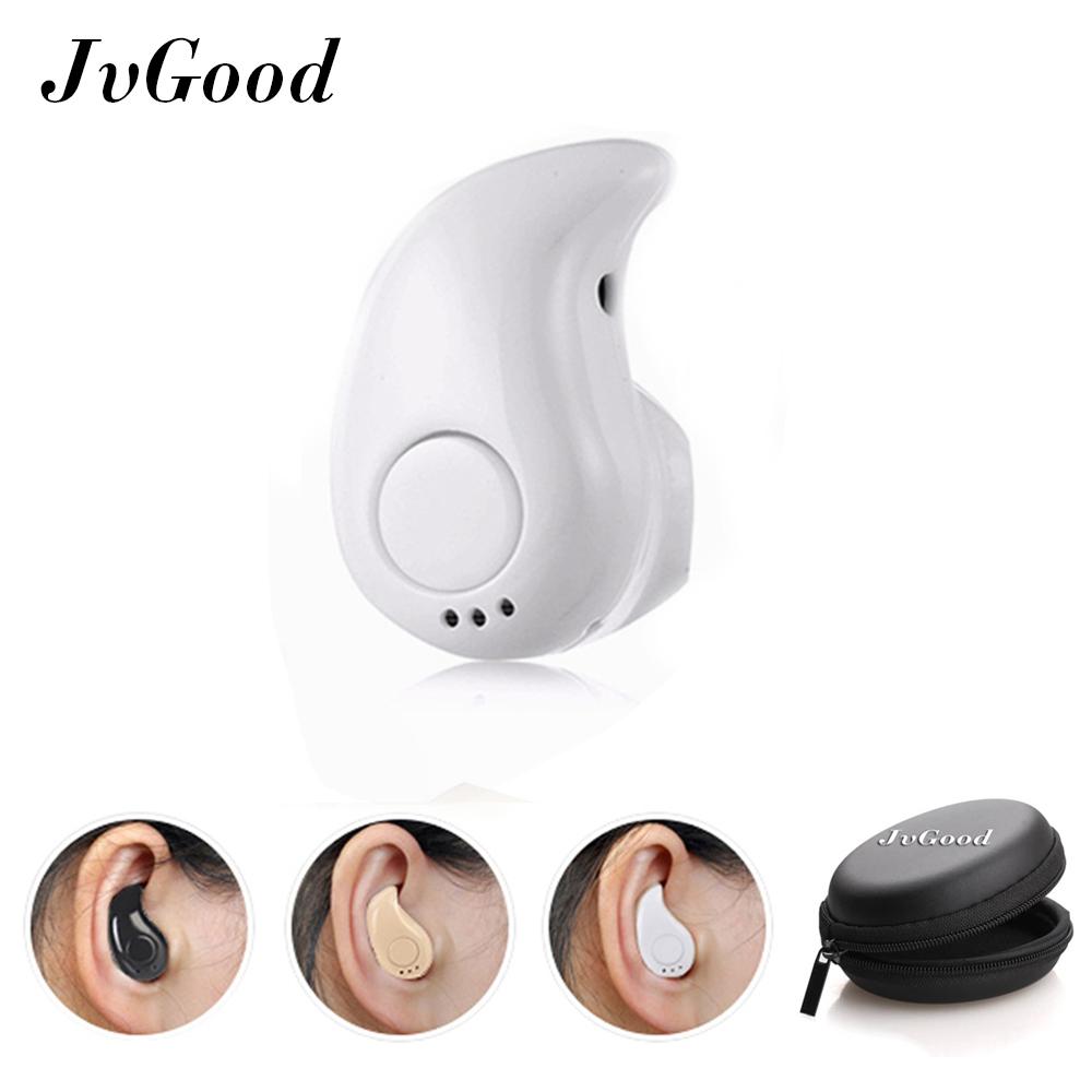MURAH JvGood Mini Bluetooth Headphone Nirkabel Earbud In-ear Earphone
Headset dengan Mikrofon dengan Earphone Case Kotak