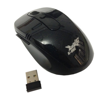 Gambar K One Mouse Wireless Optic 2290   Hitam