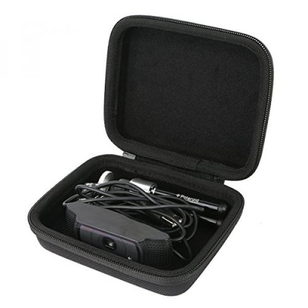 Khanka Carrying Travel Hard Case untuk Logitech HD Pro Webcam C920/C930e. untuk Polaroid 8 \