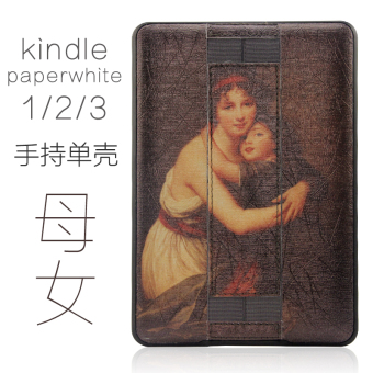 Gambar Kindle paperwhite1 dicat genggam lambung tunggal lengan pelindung