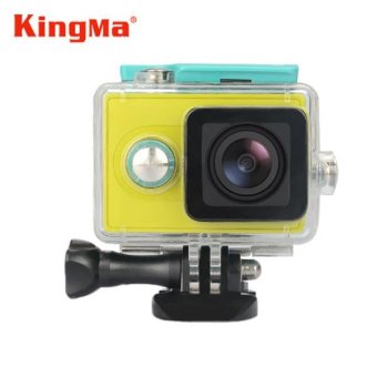 Gambar Kingma Original Xiaomi Yi Camera Waterproof Case, Mi Yi 40M DivingSports Waterproof Box, Yi Action Camera aksesoris Accessories(Green)   intl