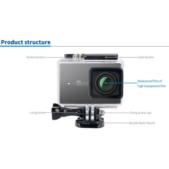 Gambar Kingma Waterproof Case for Xiaomi Yi 2 4K Action Camera