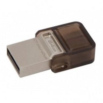 Gambar Kingston Data Traveler MicroDuo USB 2.0 Micro USB OTG   64GB  Bronze