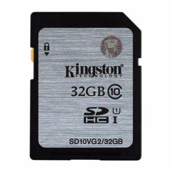 Gambar Kingston SDHC 32GB Class 10 UHS I SD10VG2 32GBFR   Hitam