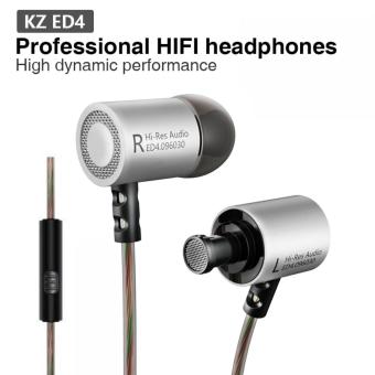 Gambar Knowledge Zenith HiFi Enthusiast In Ear Earphones Pure Sound withMicrophone   KZ EDR2