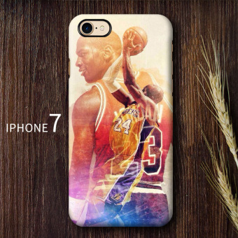 Gambar Kobe Bryant 7iphone7plus Apple lengan pelindung shell telepon