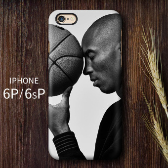 Gambar Kobe Bryant iphone6 6 plus Apple handphone anti Drop cangkang keras handphone shell