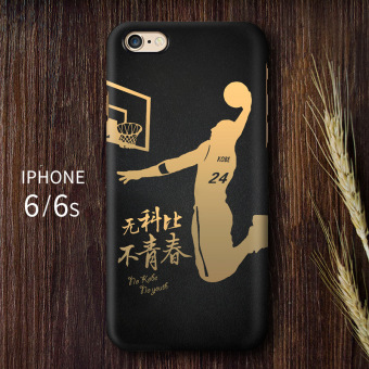 Gambar Kobe Bryant iphone6 6 plus Apple handphone anti Drop cangkang keras handphone shell