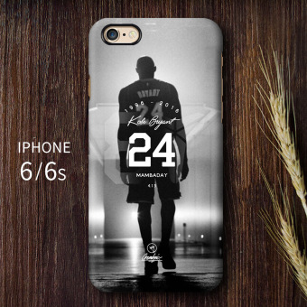 Gambar Kobe Bryant iphone6 6 plus Apple handphone anti Drop cangkang keras handphone shell