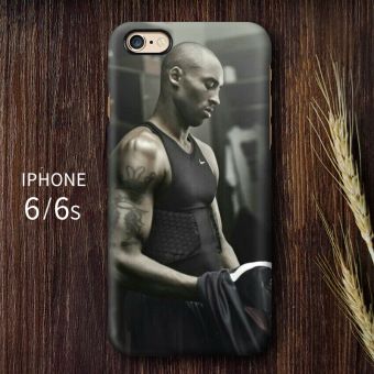 Gambar Kobe Bryant iphone6 6 plus Apple handphone anti Drop cangkang keras handphone shell