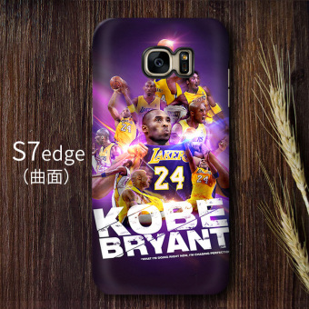 Gambar Kobe Bryant S7edge S7 S8 pelindung cangkang keras shell telepon