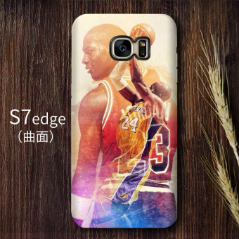 Gambar Kobe Bryant S7edge S7 S8 pelindung cangkang keras shell telepon