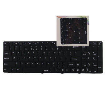 Gambar L mengirim v7 pro stiker set gandum hitam keyboard film pelindung