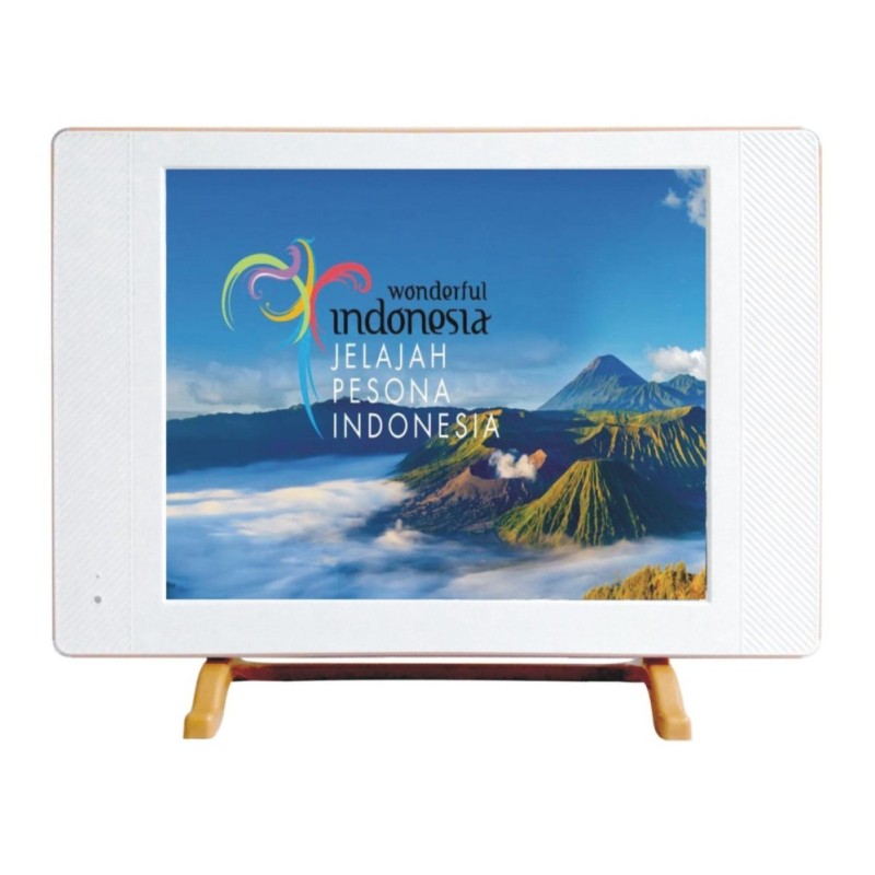 LED HOTEL TV CMM 19 inch Slim VGA HDMI USB Kiosk Movie Logo boot kustom