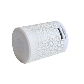 Gambar LED Portable Mini Speakers Wireless Hands Free Speaker With TF White   intl