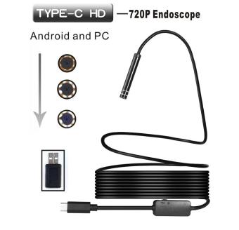 Gambar leegoal 5.5mm 720PMegapixels HD Wireless Endoscope Borescope, Waterproof Inspection Snake Camera For IOS  IPhone  Android  Windows PC  With 8pcs LED Adjustable Brightness, 1m   intl