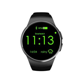 Gambar leegoal KW18 All in 1 Bluetooth Smart Watch Phones,Sim Wrist Smartwatches For IOS Android Smartphones,Support SIM TF Card Heart Rate Monitor