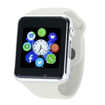 Gambar Leegoal multi fungsi nirkabel Bluetooth jam tangan pintar untuk ponsel, putih   International