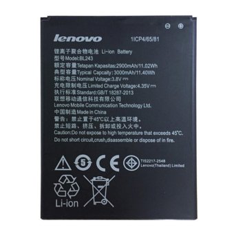 Gambar Lenovo Baterai Battery BL243 For Lenovo A7000   K3 Note   Black