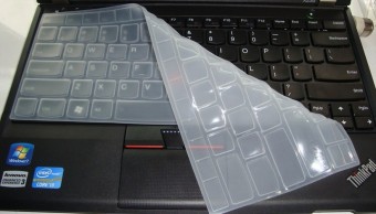Gambar Lenovo e455 notebook keyboard komputer film pelindung debu pad