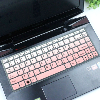 Gambar Lenovo g470 g475 g480 g485 g490at notebook komputer penutup debu keyboard film pelindung