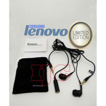 Gambar Lenovo In Ear P165 Original Super Bass Headset Audio Voice In Universal Suport Smartphones Blue