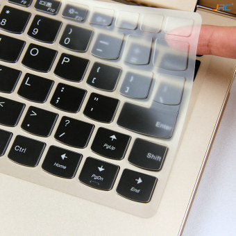 Gambar Lenovo notebook permeabilitas tinggi keyboard set penutup debu keyboard film pelindung