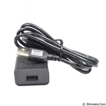 Lenovo USB Charger Adapter With Data Cable - Hitam September 2019 - 2 Lenovo USB Charger Adapter With Data Cable - Hitam - 2