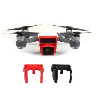 Lens Hood Gimbal Camera Protector 2 Color Cap Sunshade Cover forDJI Spark Drone - intl