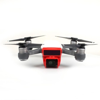 Lens Hood Gimbal Camera Protector 2 Color Cap Sunshade Cover forDJI Spark Drone - intl