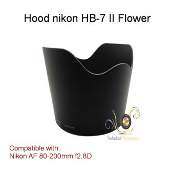 Gambar Lens Hood Hb 7 Flower Model For Nikon Af 80 200mm F2.8d