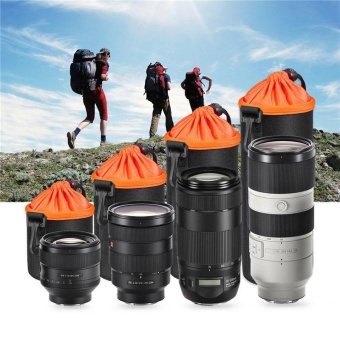 Gambar Lens Protector Pouch Case Cover Bag for DSLR Camera Canon Nikon XLSize   intl