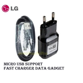 LG Fast Charger Gadget Support Micro USB MCS04 Black Version