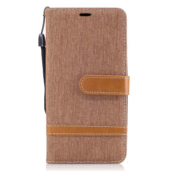 Gambar Lg k8 k350n denim kain pria dan wanita clamshell set ponsel shell shell pelindung
