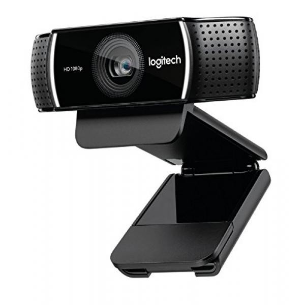 Logitech 1080 P Pro Stream Webcam untuk HD Video Streaming dan Perekaman Pada 1080 P 30FPS-Intl