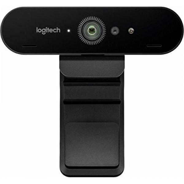 Logitech 4 K Ultra HD Pro Webcam 5X Zoom 960-001178 (Certified Refurbished)-Intl