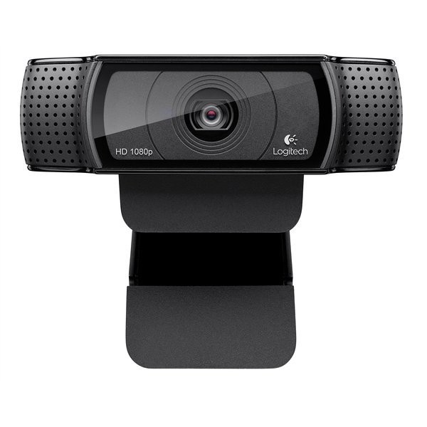 Logitech HD Pro Webcam C920, Widescreen Video Calling and Recording, 1080p Camera, Desktop or Laptop Webcam - intl