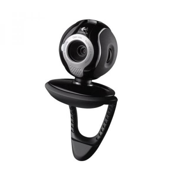 Logitech QuickCam Berkomunikasi Deluxe Webcam (Hitam)-Intl