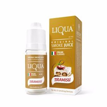 Gambar Lucky Liqua Original Smoke Juice   Italian Flavour Premium E Liquid Refill 10ml 0% Niccotine Rasa Tiramisu