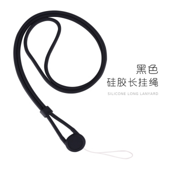 Gambar Lucu silikon busur iphone ponsel lanyard tali tergantung leher