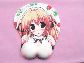 Gambar Lucu silikon tiga dimensi yang indah mouse pad mouse komputer bantal tangan bantal tangan